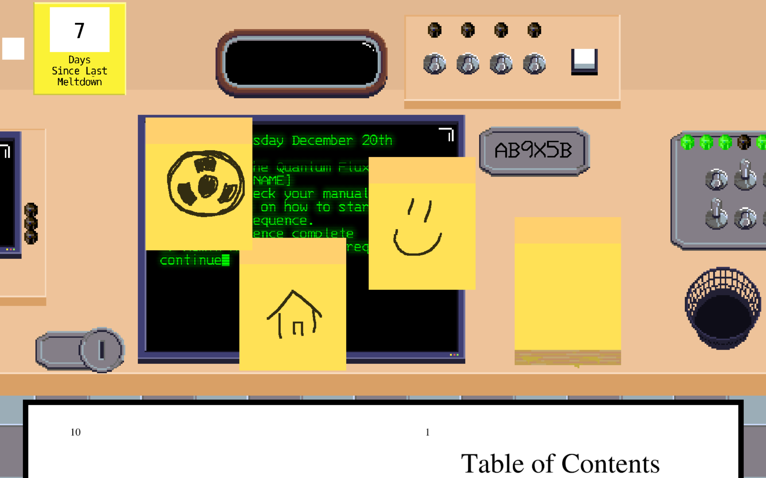 A screenshot of Quantum Flux