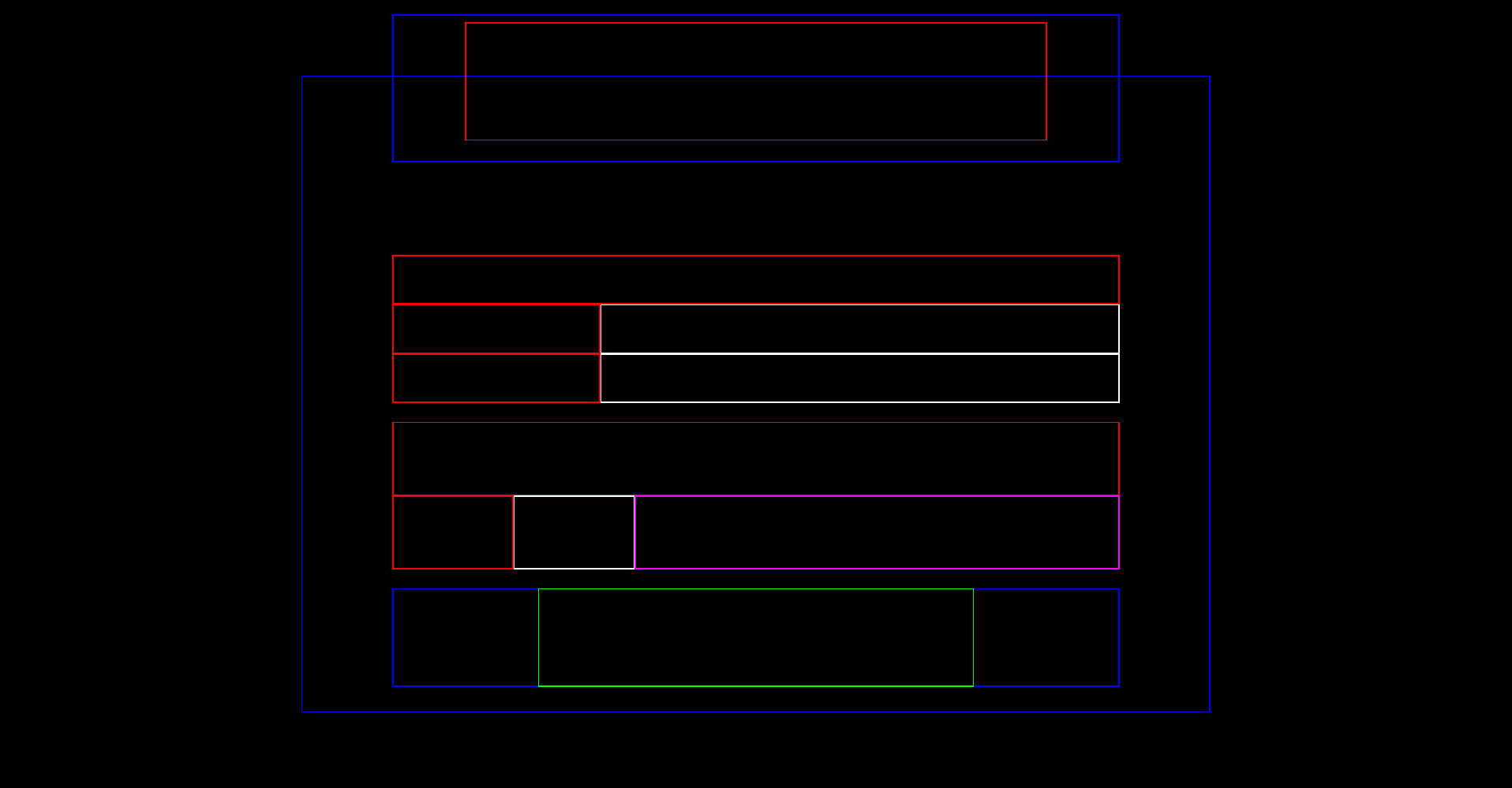 In engine settings menu layout wireframe
